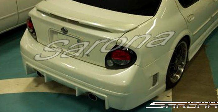 Custom Nissan Maxima  Sedan Rear Bumper (2000 - 2003) - $590.00 (Part #NS-032-RB)